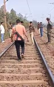  4 bloodied bodies found on railway tracks