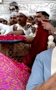 People from Muslim community offered prayer at dargah in Uttarakhand's Roorkee for PM Modi's victory in elections