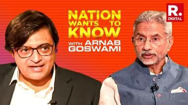 Watch EAM S Jaishankar's Biggest Pre-election Interview With Arnab Goswami At 8 PM And 10 PM Only on Nation Wants to Know