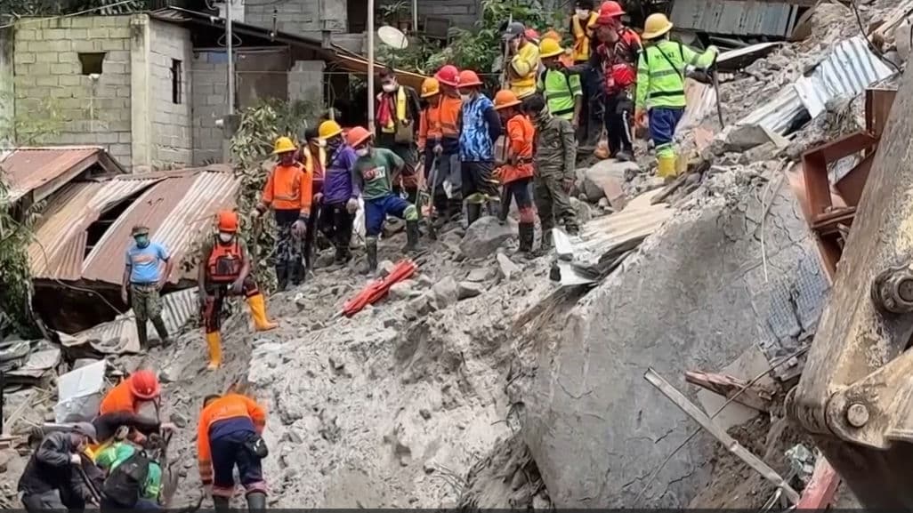 Landslides in Philippines  